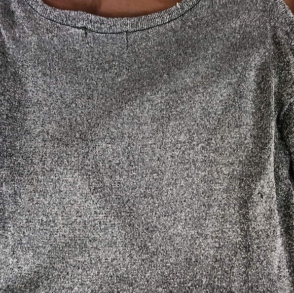 Glittering high-low light sweater - Picture 2 of 7